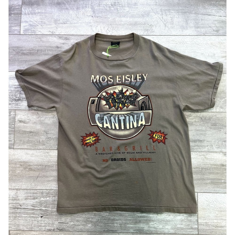 Vintage 1996 Star Wars Mos Eisley Cantina Tee Changes Size XL